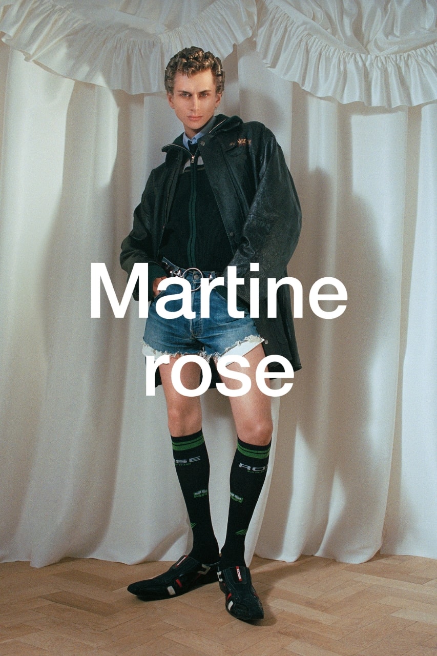 martine rose, campaigns, ss26, fashion, clothes, models, summer, heels