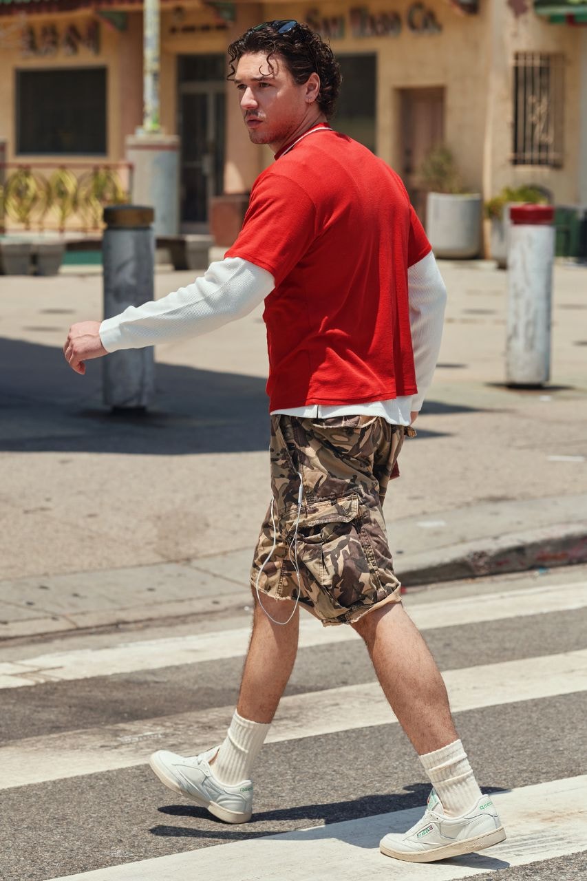 Belmont Cameli, Sneakers, Reebok, Off Campus, Actors, Campaigns, partnerships, Brand Ambassadors, Footwear, Footwear News, television, Series