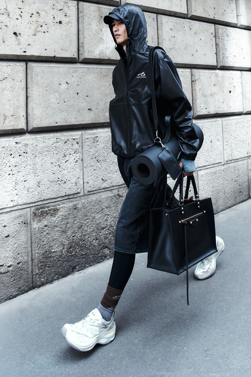 Balenciaga, Balenciaga Techwear, wellness, activewear, sportswear, fashion, Paris, luxury fashion, luxury brands, Fall 2026, Luxury sportswear, fitness classes, fitness, fitness pop-ups