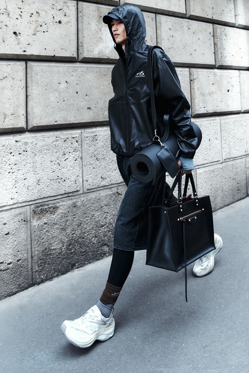 Balenciaga, Balenciaga Techwear, wellness, activewear, sportswear, fashion, Paris, luxury fashion, luxury brands, Fall 2026, Luxury sportswear, fitness classes, fitness, fitness pop-ups