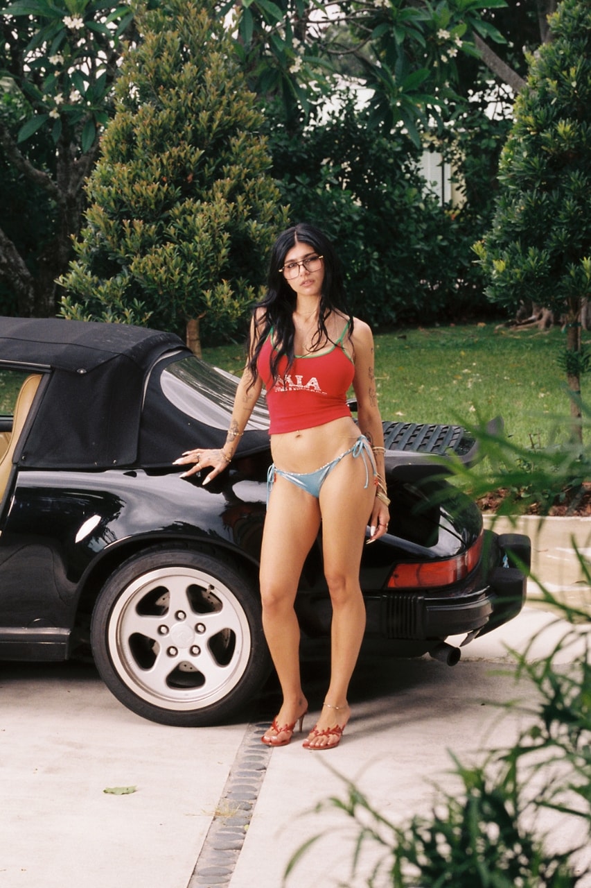 Mia Khalifa, Sheytan World, J'Adore Napoli, collaborations, collections, bikinis, swimwear, swim, italy