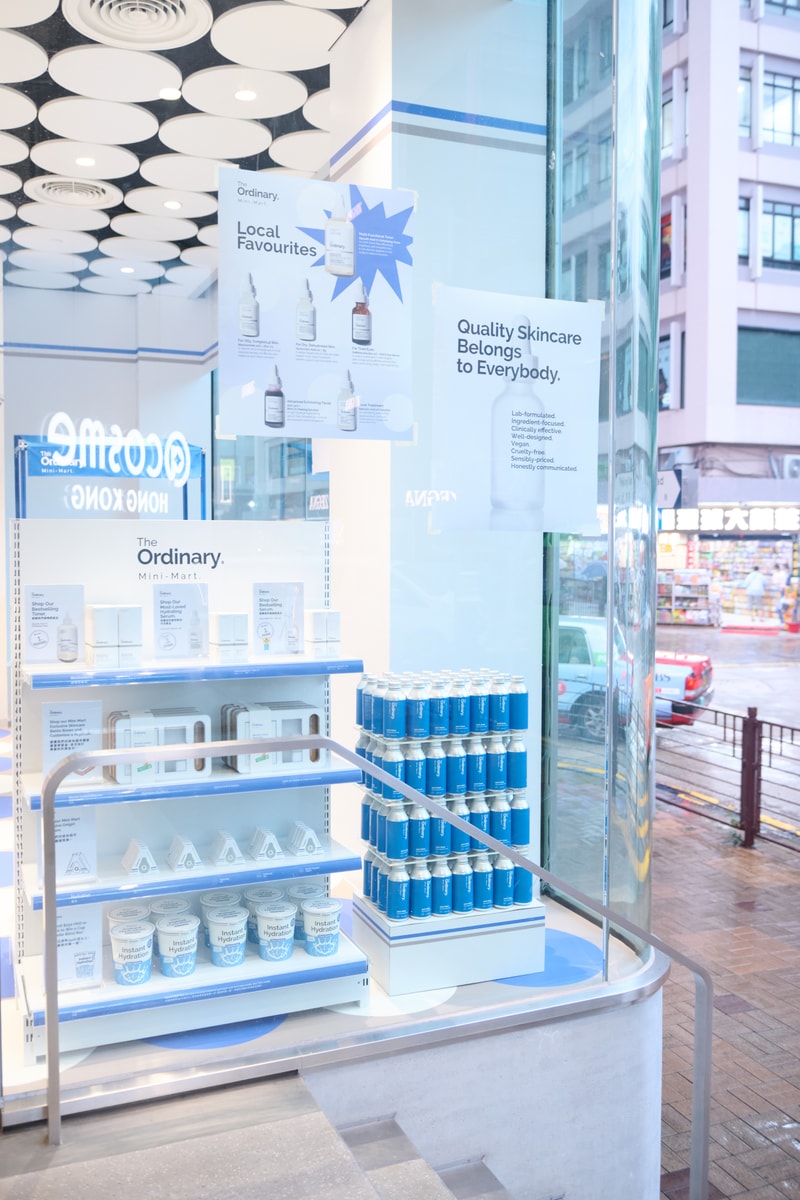 The Ordinary, Pop-Ups, Skincare, Mini Mart, Hong Kong