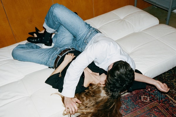 Helmut Lang, Priscillia Saada, denim, jeans, campaign, fashion, collections, photography, couple
