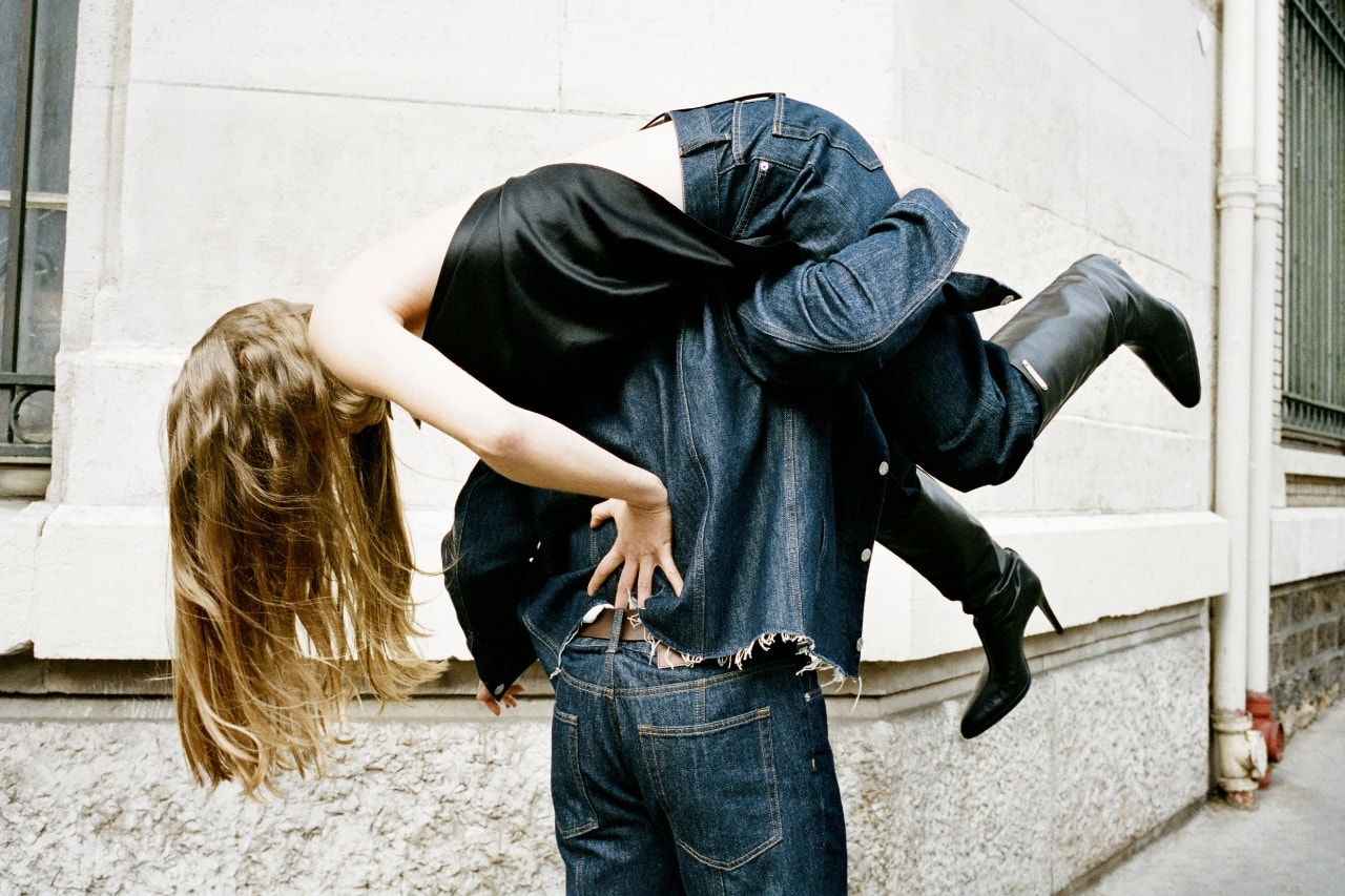 Helmut Lang, Priscillia Saada, denim, jeans, campaign, fashion, collections, photography, couple