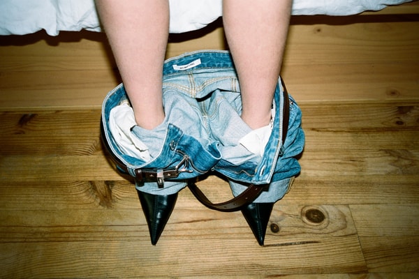 Helmut Lang, Priscillia Saada, denim, jeans, campaign, fashion, collections, photography, couple
