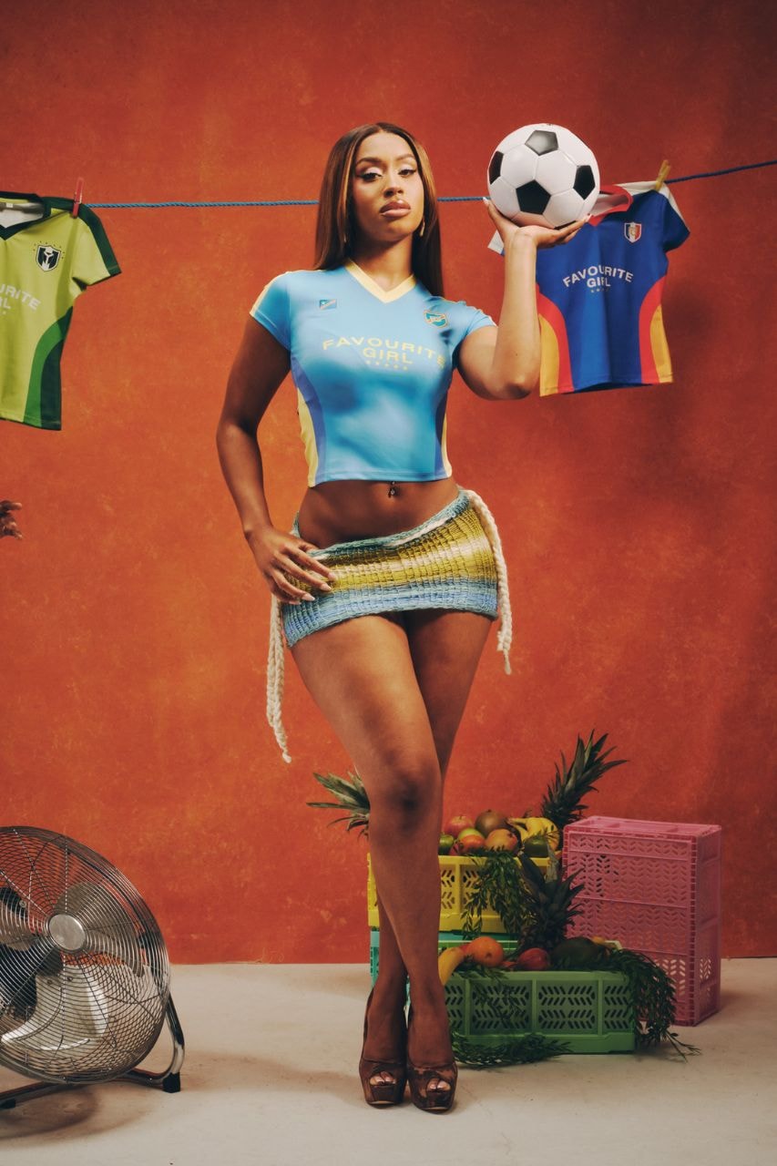 Fav Girl Apparel, Favourite Girl, Darkoo, Music, Fashion, World Cup, Africa, World Cup Jerseys, jerseys, Soccer, Soccer Jerseys, Football Kits, Football, FIFA, Baby Tees, African Jerseys