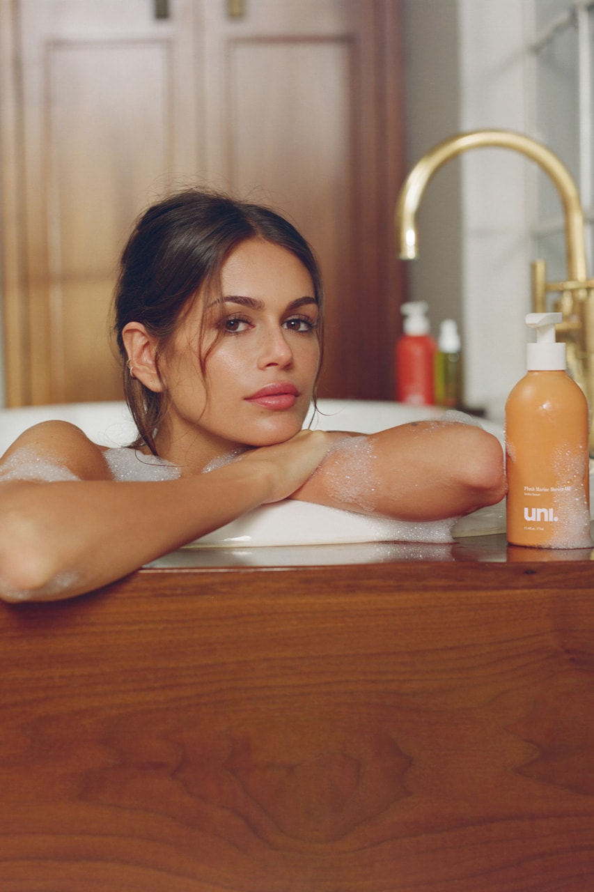 Kaia Gerber, Uni, Body Care, Campaigns, Creative Partner in Residence, Skincare