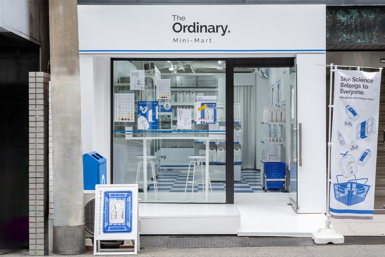 The Ordinary Brings Its Mini Mart Pop-Up to Hong Kong