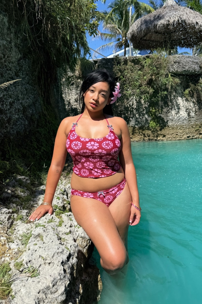 strawberry western, swimwear, swim, bikini, swimsuit, tankini, models, beach, summer, campaigns