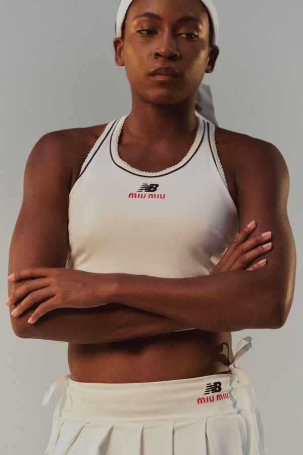 New Balance, Miu Miu, Coco Gauff, Wimbledon, Sneakers, Tennis, Fashion, Grand Slams, Tennis Shoes, Tennis Skirts, Tennis Dresses, 530 SL Sneakers, Collaborations, Sneaker Drops
