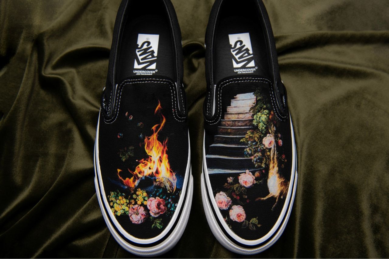 UNDERCOVER, OTW by Vans, Vans, Sneakers, Collaborations, Jun Takahashi, Spring/Summer 2026, Fashion, Art, Campaigns, Footwear, Vans Classic Slip-On, Vans Sk8-Hi, Footwear News, Sneaker Drops
