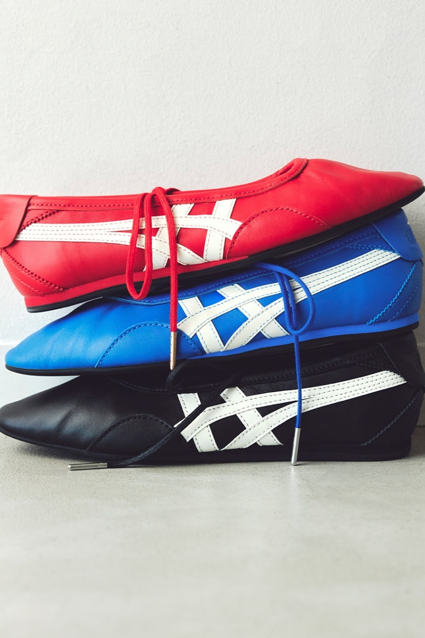 Onitsuka Tiger, GYMNARINA, ballet, shoes, footwear, sneakers, flats, lace up shoes, new releases, mexico 66