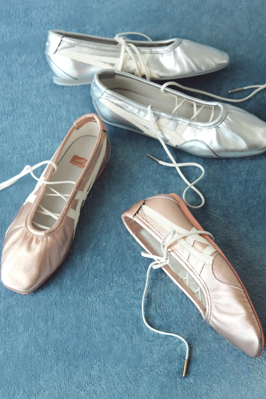 Onitsuka Tiger, GYMNARINA, ballet, shoes, footwear, sneakers, flats, lace up shoes, new releases, mexico 66