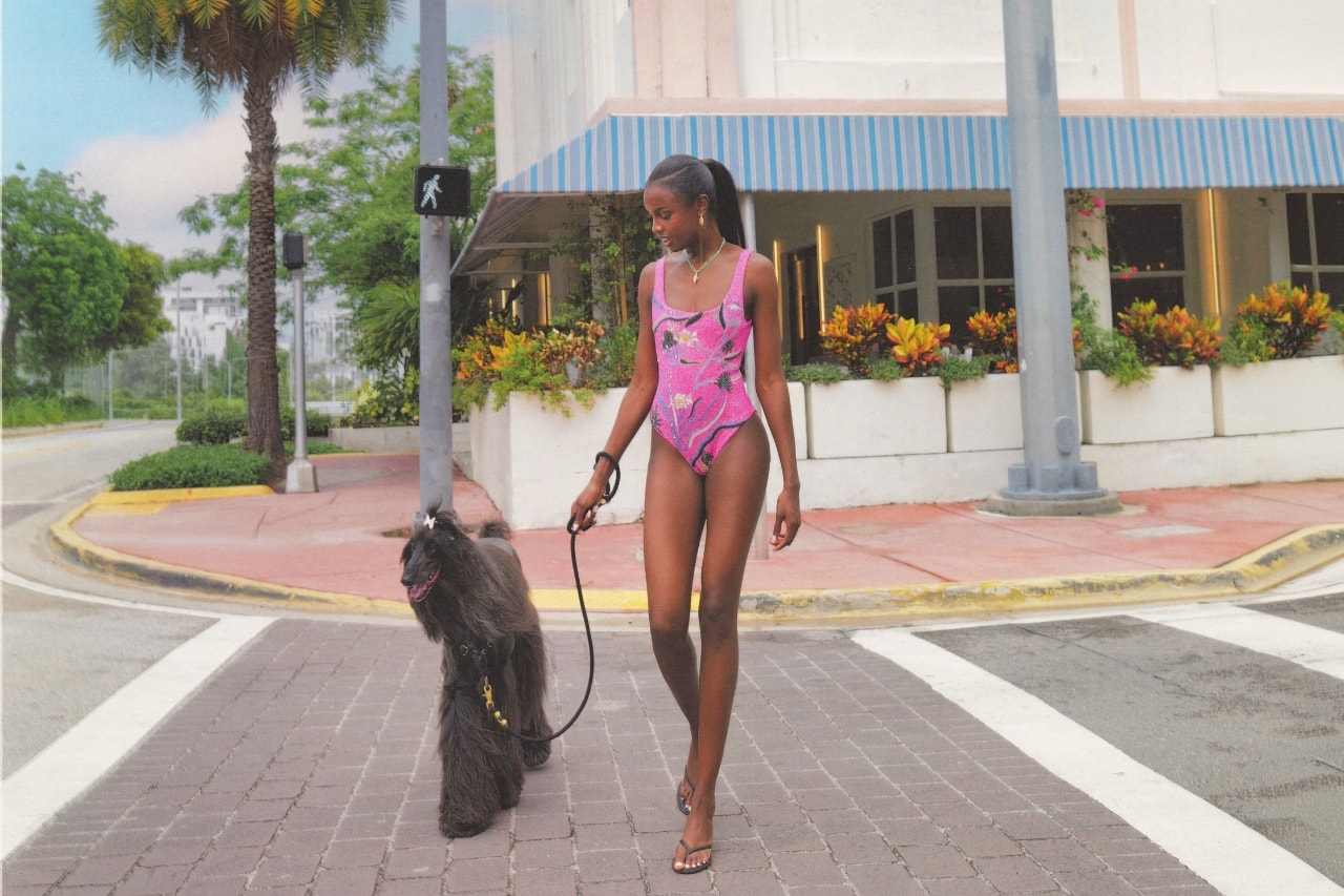 Leomie Anderson, Oceanus, swimwear, swim, resortwear, dresses, party dress, campaigns, models, beach