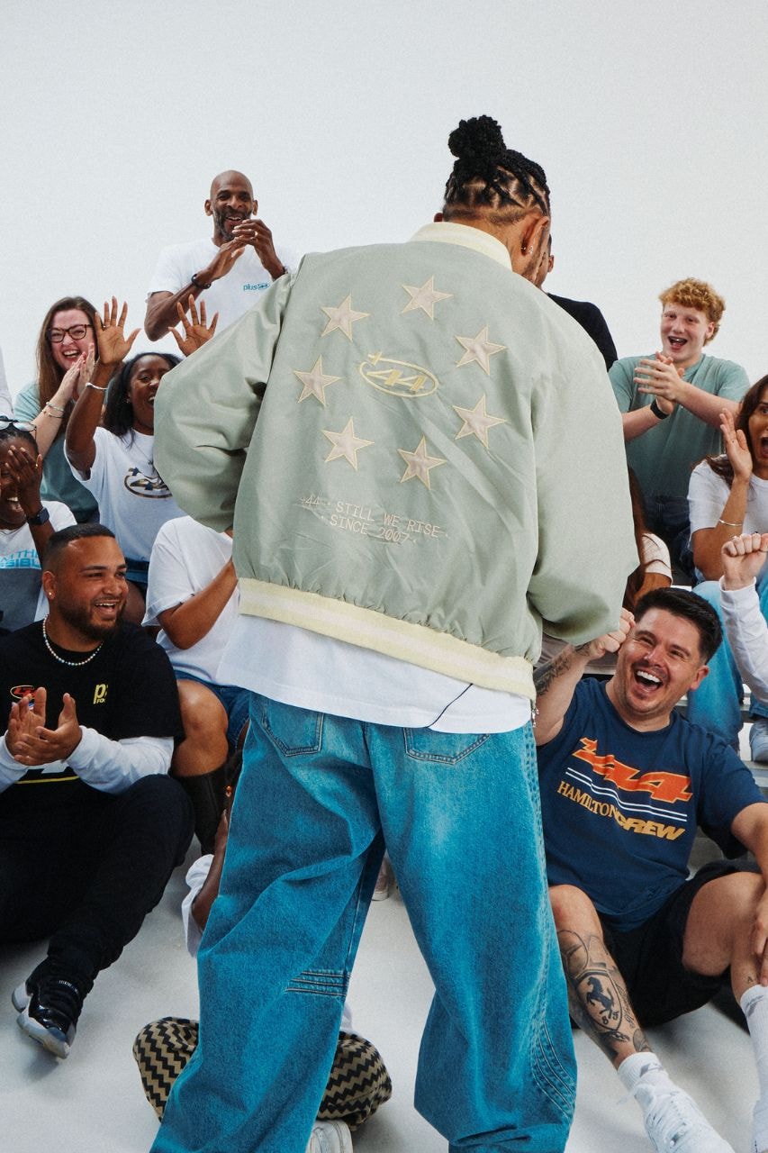 Lewis Hamilton, Formula 1, F1, +44, Plus 44, Fashion, Lifestyle Brands, British Brands, Racing, Drive to Survive, Kim Kardashian, Fanwear, Merchandise