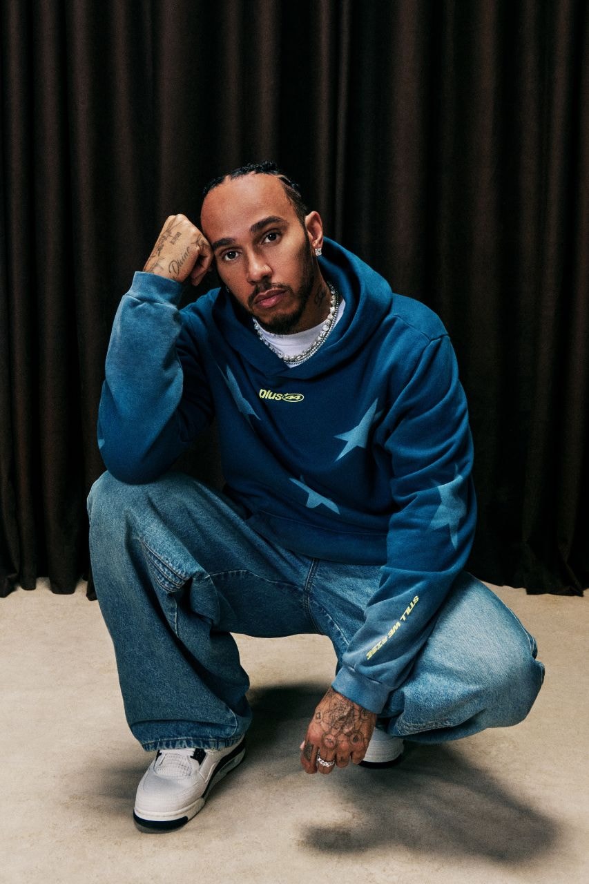 Lewis Hamilton, Formula 1, F1, +44, Plus 44, Fashion, Lifestyle Brands, British Brands, Racing, Drive to Survive, Kim Kardashian, Fanwear, Merchandise