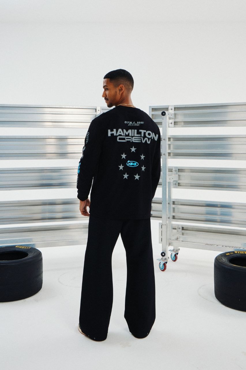 Lewis Hamilton, Formula 1, F1, +44, Plus 44, Fashion, Lifestyle Brands, British Brands, Racing, Drive to Survive, Kim Kardashian, Fanwear, Merchandise