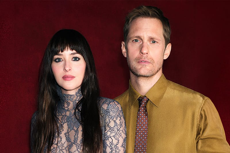 Dakota Johnson and Alexander Skarsgård Are the Newest Faces of Valentino Beauty