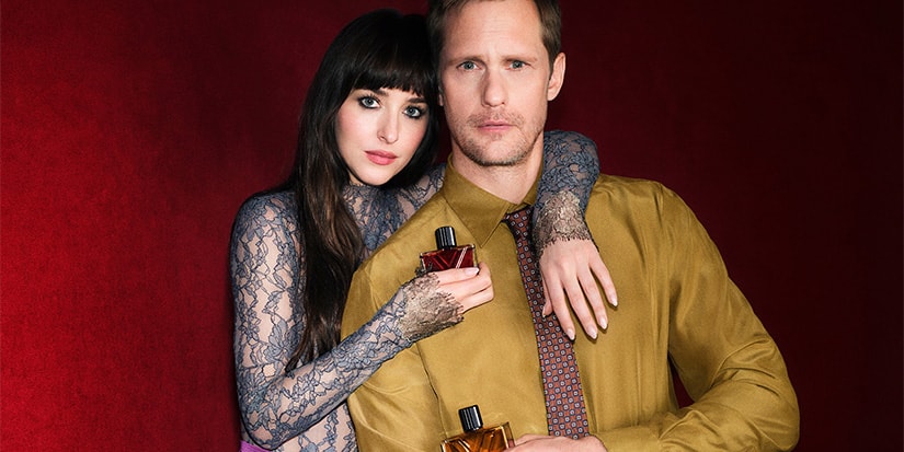 Dakota Johnson and Alexander Skarsgård Unveil Two New Valentino Beauty Scents