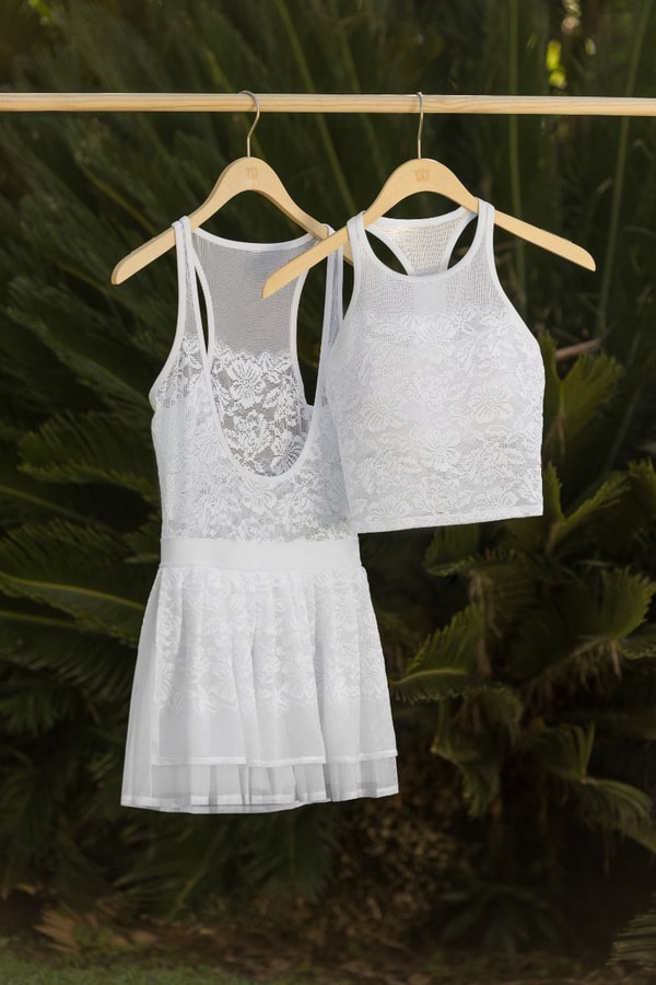 Marta Kostyuk, Wimbledon, Wilson, Tennis, Tennis Dresses, Marta Kostyuk Dress, White Dresses, tennis Skirts, Sportswear, Activewear, fashion, Grand Slams, WTA