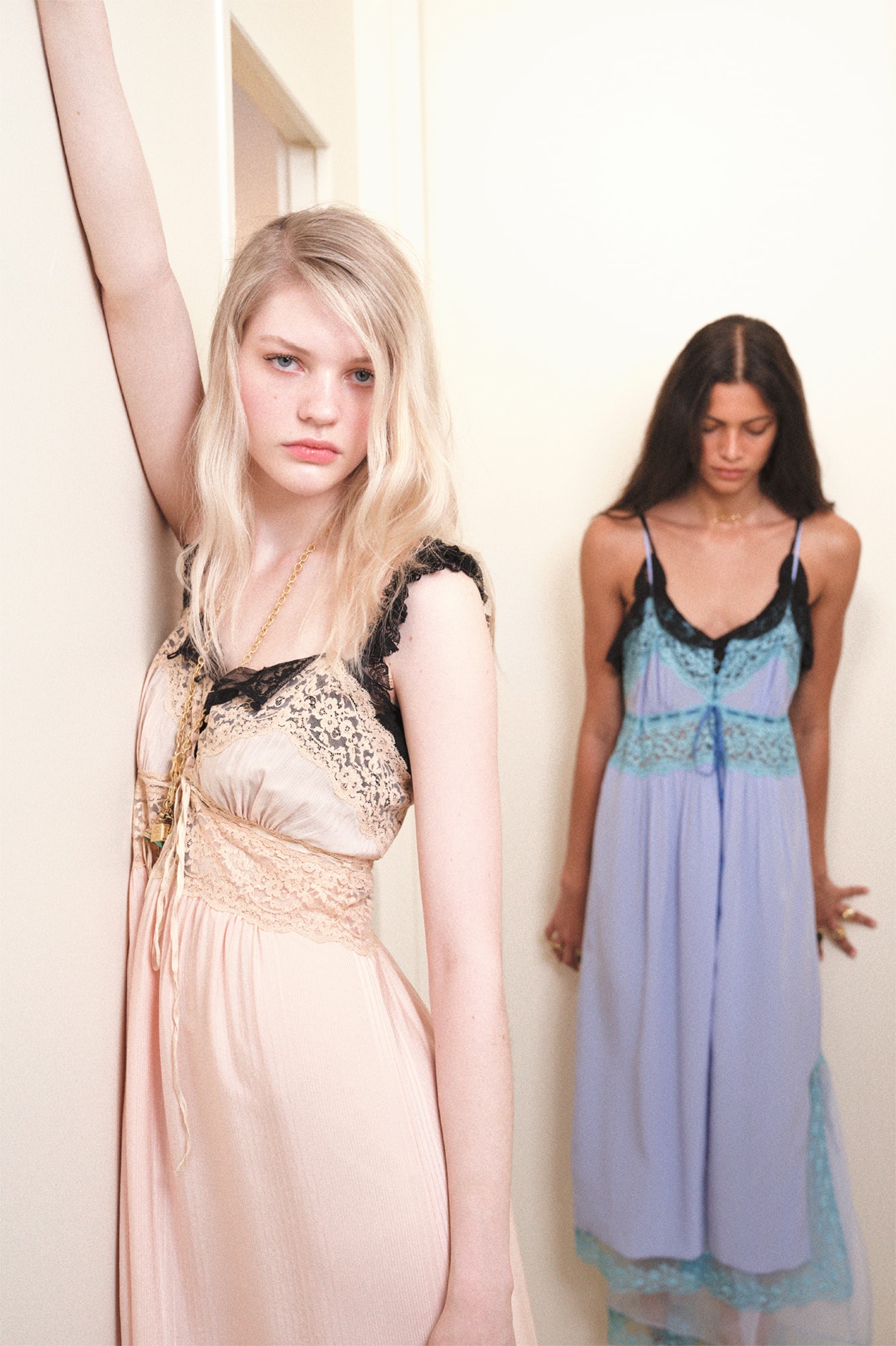 chloe, fashion, clothes, Alexa chung, chemena kamali, lace, slip dresses, lingerie, models, campaigns, resort, cruise, spring