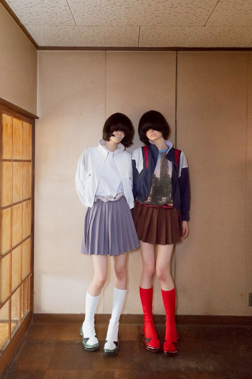 MIKIOSAKABE's, Mikio Sakabe, Evangelion, anime, fashion, bags, shoes, accessories, models, campaigns, collections