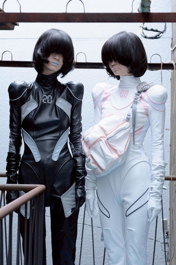 MIKIOSAKABE's, Mikio Sakabe, Evangelion, anime, fashion, bags, shoes, accessories, models, campaigns, collections