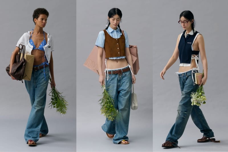 Miu Miu Revisits Its Roots With a Vintage-Inspired Denim Selection