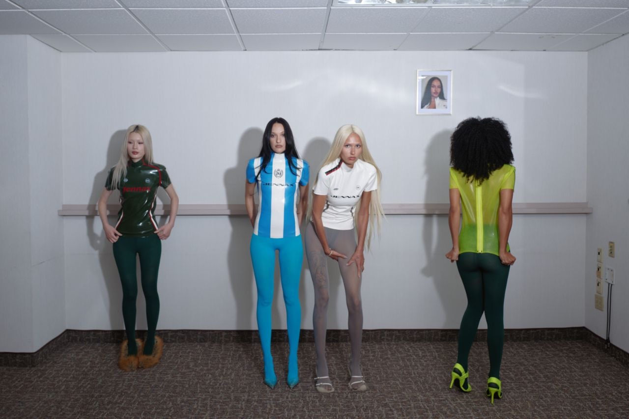 JENNAX, Latex, World Cup, Soccer, Jerseys, Argentina, Brazil, Mexico, Germany, USA, Latex Jerseys, Latex Fashion, SZA, Cardi B, Emerging Designers, World Cup Fashion