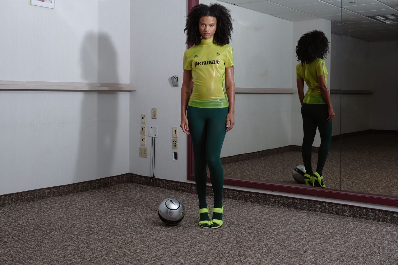 JENNAX, Latex, World Cup, Soccer, Jerseys, Argentina, Brazil, Mexico, Germany, USA, Latex Jerseys, Latex Fashion, SZA, Cardi B, Emerging Designers, World Cup Fashion