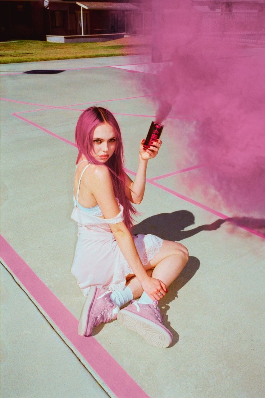 UGG Lowmel Classic Mini Micro Boots Quill Mary Jane Pink UGGs Pink Shoes Campaigns ADÉLA Molly Santana Paloma Sandoval Celebrities Fashion Footwear Footwear News