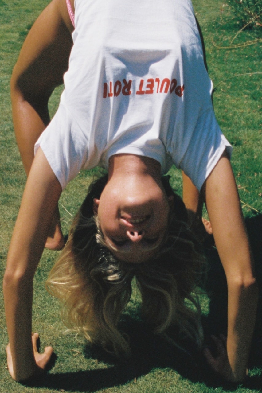 Hunza G, swimwear, joe sweeney, slogan tee, t-shirt, fashion, clothes, models, bikinis