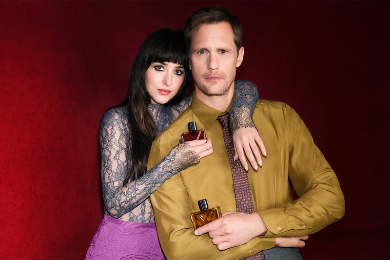Dakota Johnson and Alexander Skarsgård Unveil Two New Valentino Beauty Scents