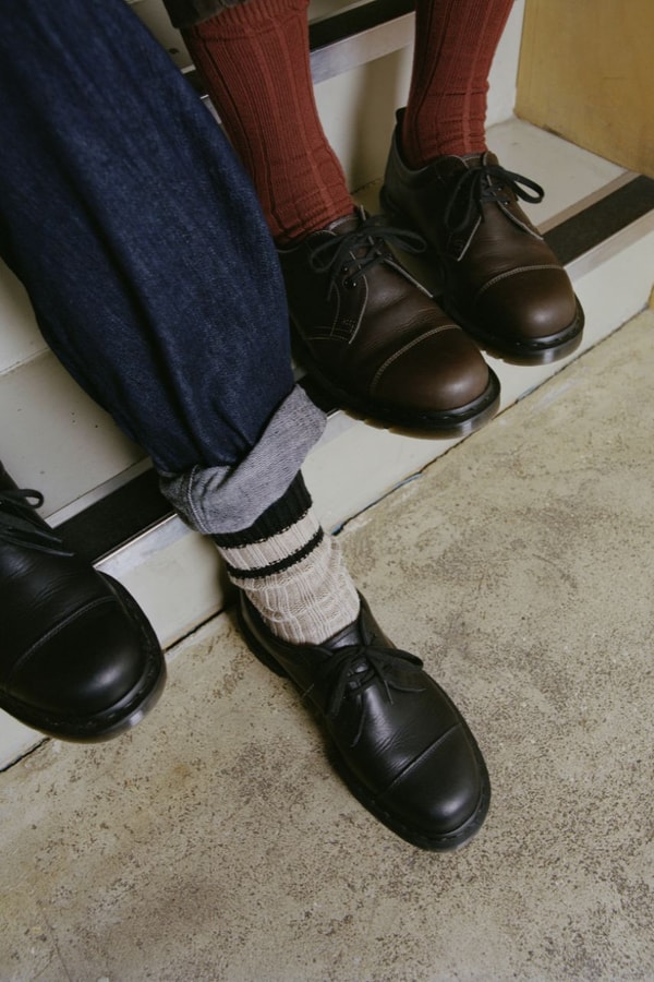 Dr. Martens, Margaret Howell, MHL., Collaborations, Campaigns, Fashion Leather Boots, Leather shoes, Platform Shoes, Footwear, Footwear News, British Brands