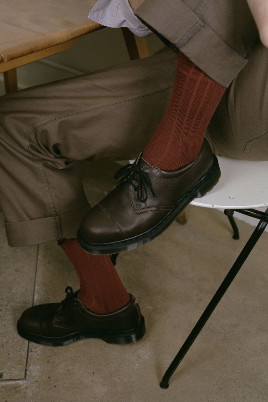 Dr. Martens, Margaret Howell, MHL., Collaborations, Campaigns, Fashion Leather Boots, Leather shoes, Platform Shoes, Footwear, Footwear News, British Brands