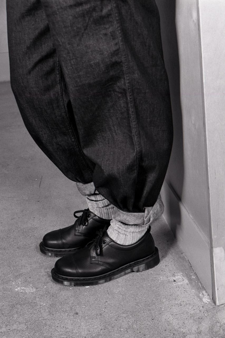 Dr. Martens, Margaret Howell, MHL., Collaborations, Campaigns, Fashion Leather Boots, Leather shoes, Platform Shoes, Footwear, Footwear News, British Brands
