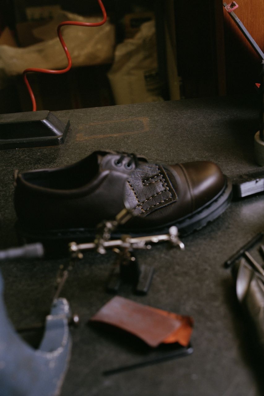 Dr. Martens, Margaret Howell, MHL., Collaborations, Campaigns, Fashion Leather Boots, Leather shoes, Platform Shoes, Footwear, Footwear News, British Brands