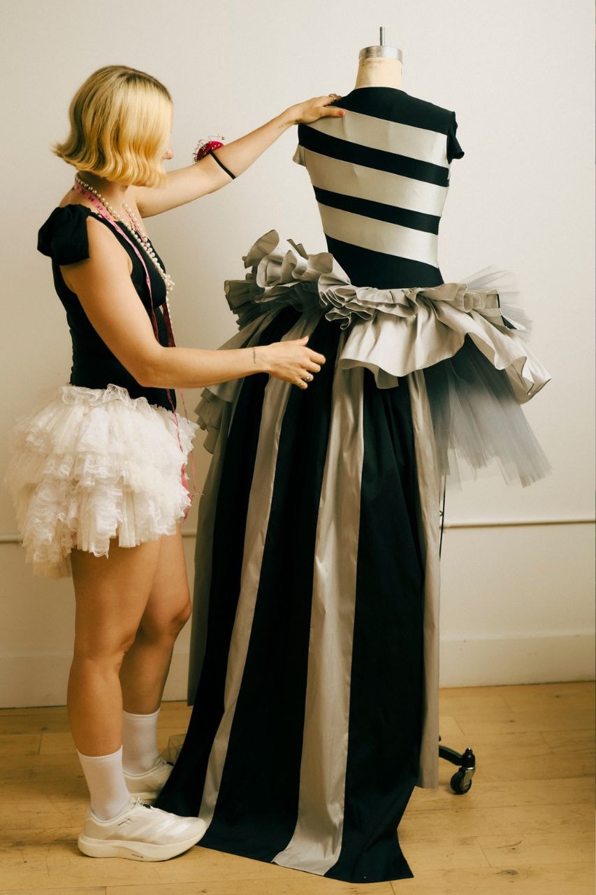Miss Claire Sullivan Claire Sullivan Adidas Adidas Adizero EVO SL Zip Running Shoes Sneakers Sports Couture Couturiers Designers Fashion Atelier