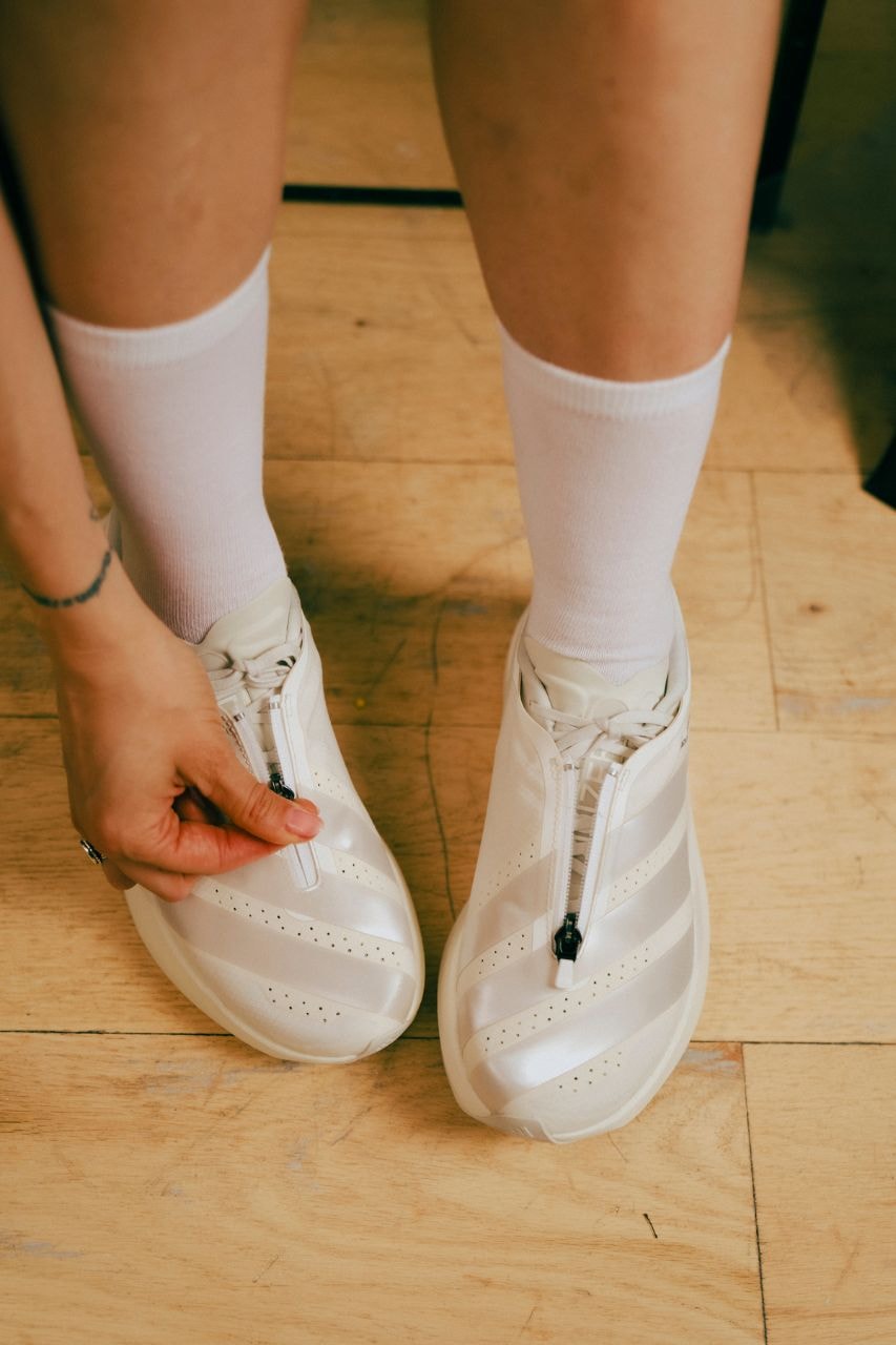 Miss Claire Sullivan Claire Sullivan Adidas Adidas Adizero EVO SL Zip Running Shoes Sneakers Sports Couture Couturiers Designers Fashion Atelier