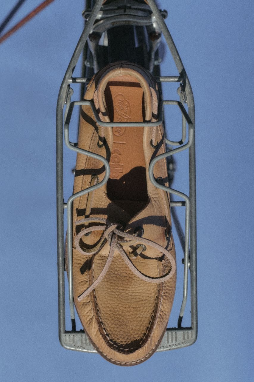 Sperry, Colbo, Colbo NYC, New York, Collaborations, Campaigns, Boat Shoes, Footwear News, Linen Shoes, Leather Shoes, Footwear Drops, Coastal Fashion, Summer Shoes