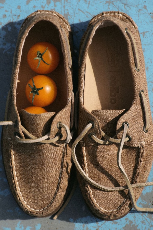 Sperry, Colbo, Colbo NYC, New York, Collaborations, Campaigns, Boat Shoes, Footwear News, Linen Shoes, Leather Shoes, Footwear Drops, Coastal Fashion, Summer Shoes