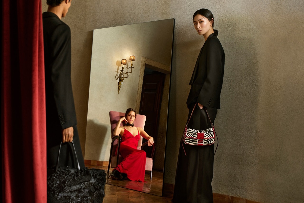 Maria Grazia Chiuri, fendi, fw26, campaigns, photography, shoots, models, clothes, fashion, handbags, baguette bag