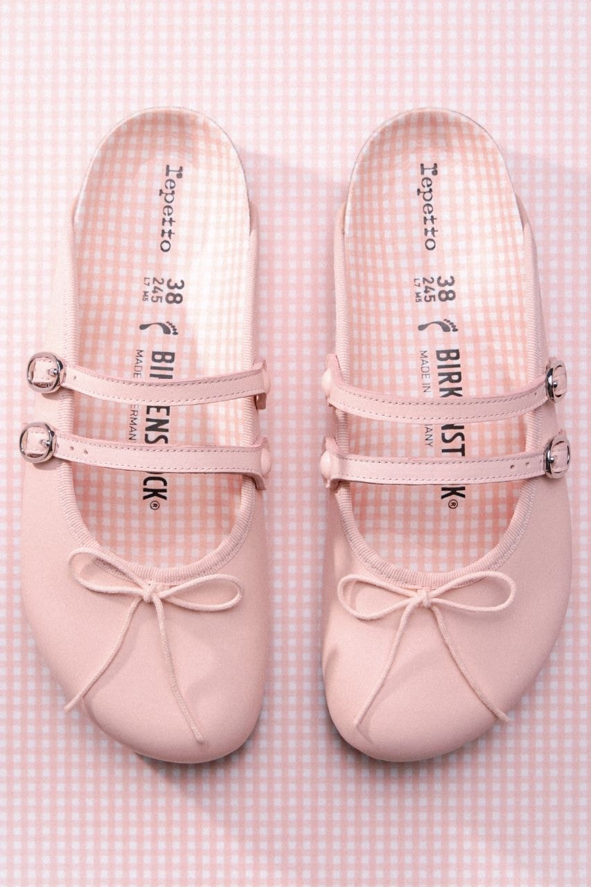 Birkenstock, Repetto, Ballet, Balletcore, Ballet flats, Clogs, Slides, Sandals, Collaborations, Fashion, Footwear, Campaigns, Dance, Dance Shoes, Coquette