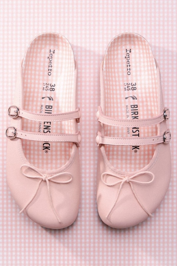 Birkenstock, Repetto, Ballet, Balletcore, Ballet flats, Clogs, Slides, Sandals, Collaborations, Fashion, Footwear, Campaigns, Dance, Dance Shoes, Coquette