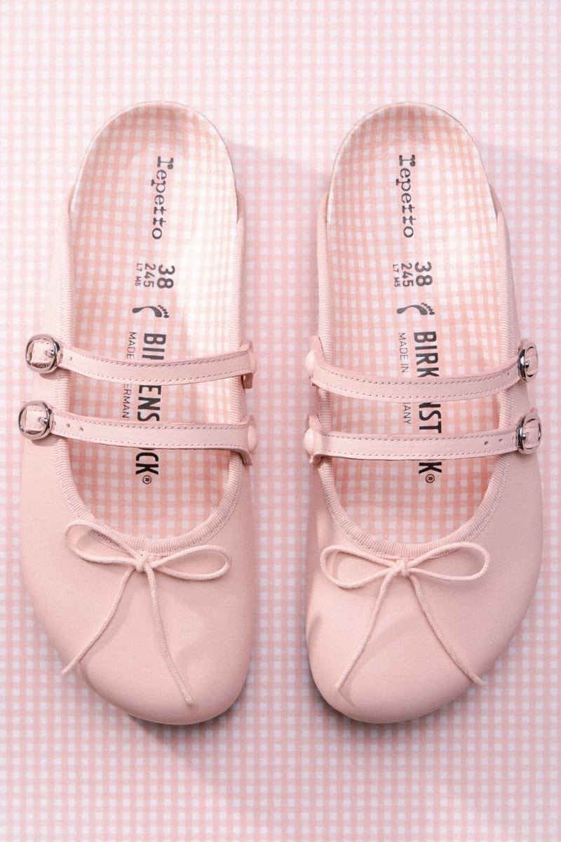 Birkenstock, Repetto, Ballet, Balletcore, Ballet flats, Clogs, Slides, Sandals, Collaborations, Fashion, Footwear, Campaigns, Dance, Dance Shoes, Coquette