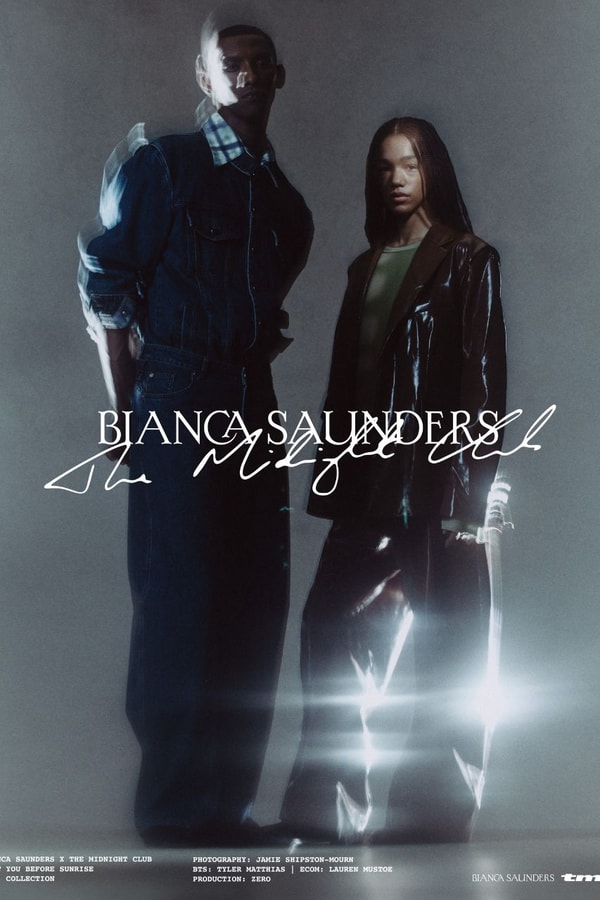 Bianca Saunders, The Midnight Club, Spring/Summer 2027, SS27, Campaigns, Collaborations, Fashion, 