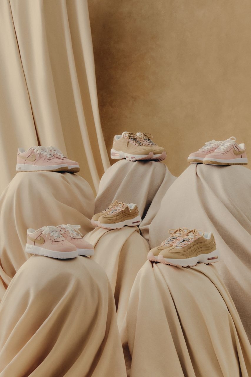 Kith, Nike, Collaborations, Sneakers, Air Force 1, Air Max 95, Pink Sneakers, Linen Collection, Sneaker Drops, Sneaker News, Footwear
