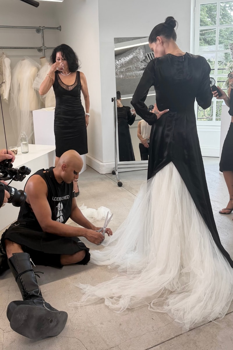 gabbriette bechtel, matty healy, the 1975, wedding, wedding dress, married, first look