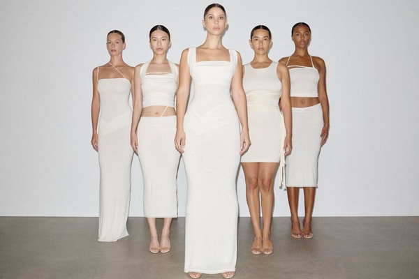 SKIMS, VETTESE, Kari Vettese, Kim Kardashian, Collaborations, Campaigns, Emerging Designers, Luxury brands, Fashion, Dresses, Skirts