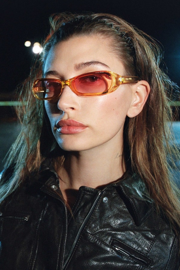 Hailey Bieber, Miu Miu, FW26, Campaigns, fahsion, models, Xiao Wen Ju, clothes, trapper hats